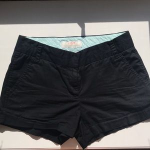 Jcrew Black shorts